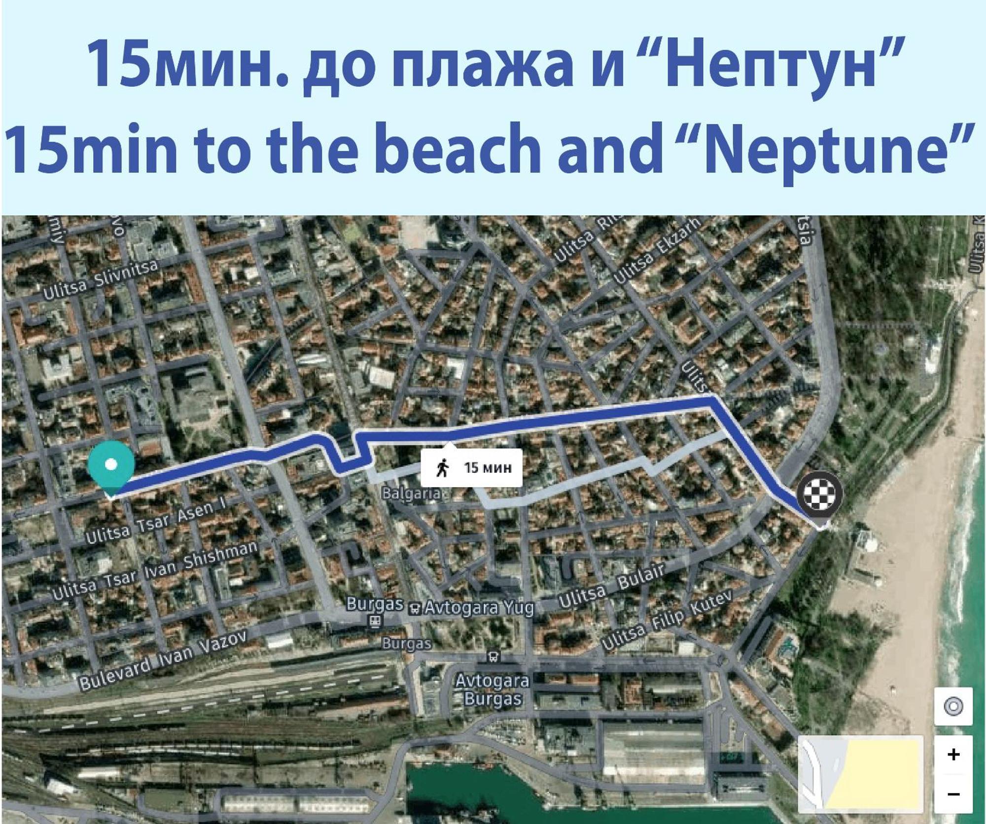 Downtown - Compact Low Cost Flat - 1St Floor Μπουργκάς Εξωτερικό φωτογραφία